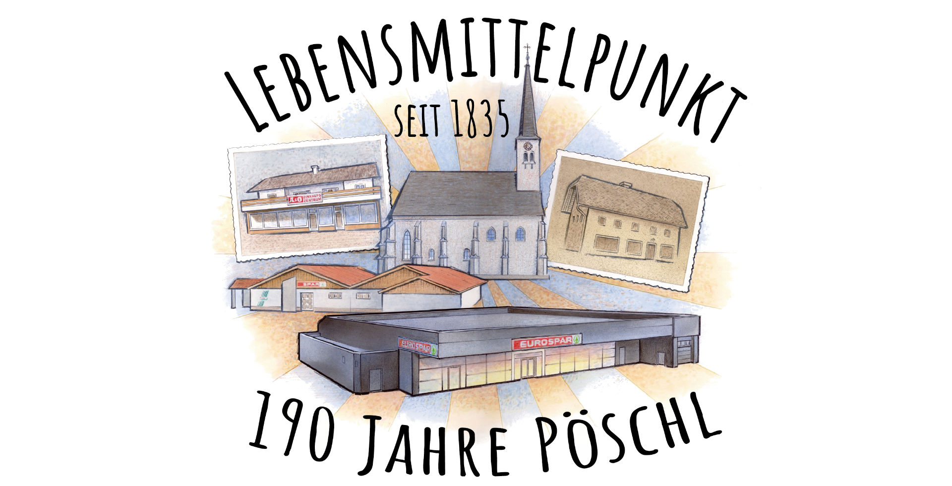 Montage 190 Jahre Pöschl